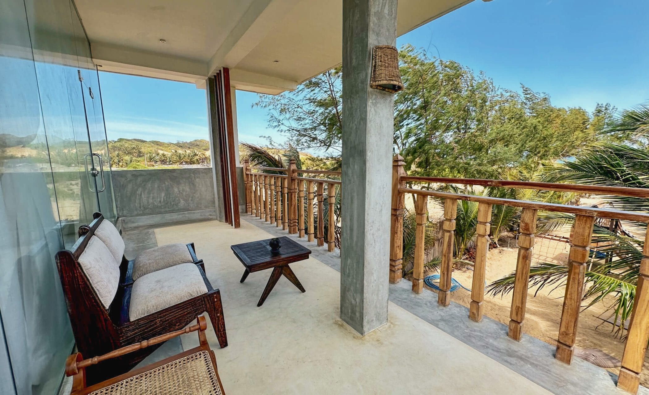 view of double cabana