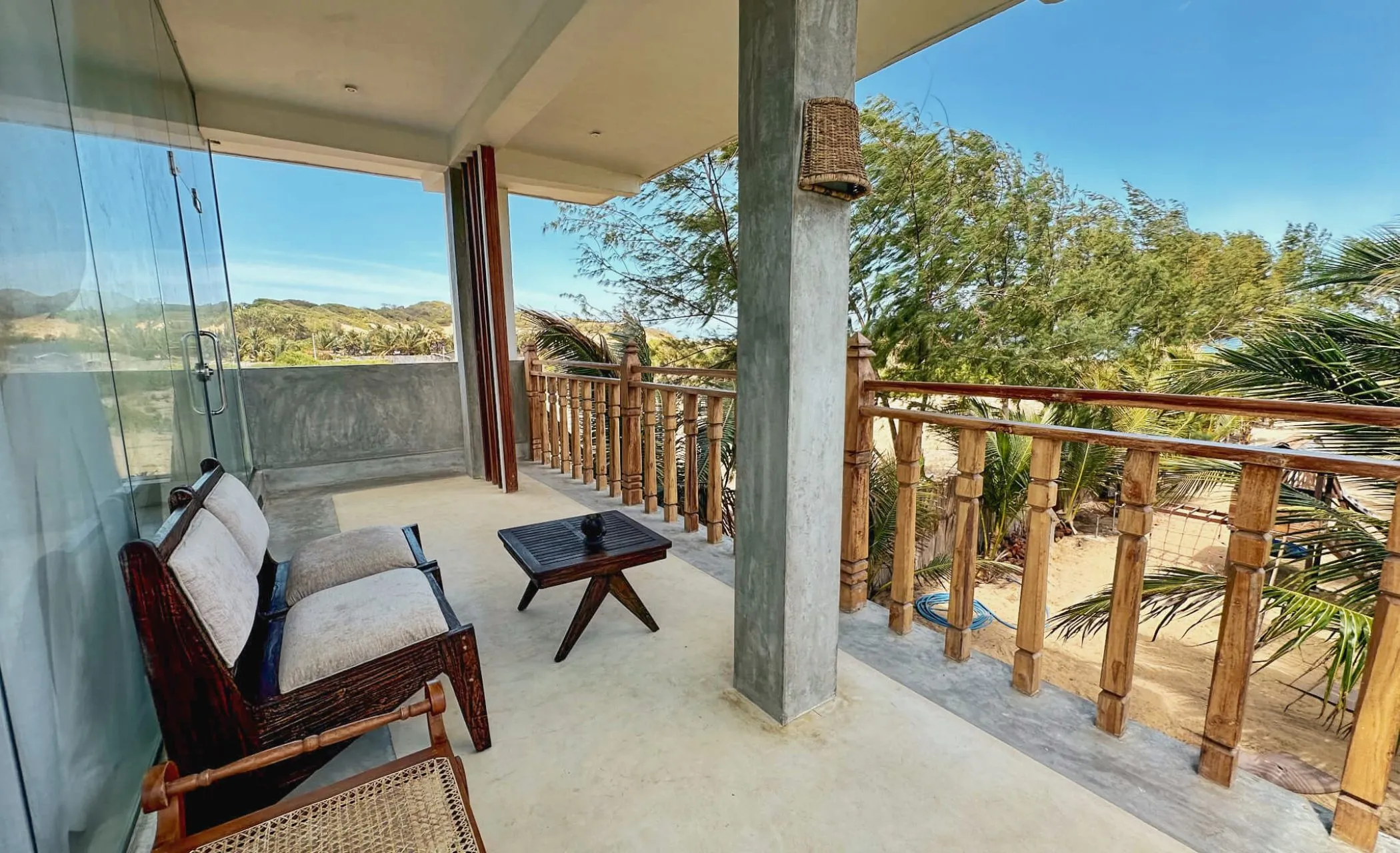 view of double cabana